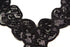 Black Sequins Lace Applique